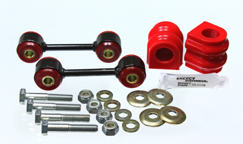 Chevrolet Camaro Sway Bar Bushing Set - Rear - Energy Suspension - 23mm - Red - `10-`27